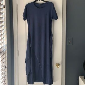 Long Polo Wrap Dress